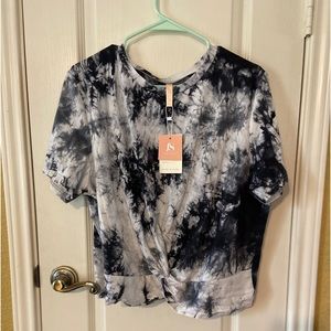 Tie dye crop